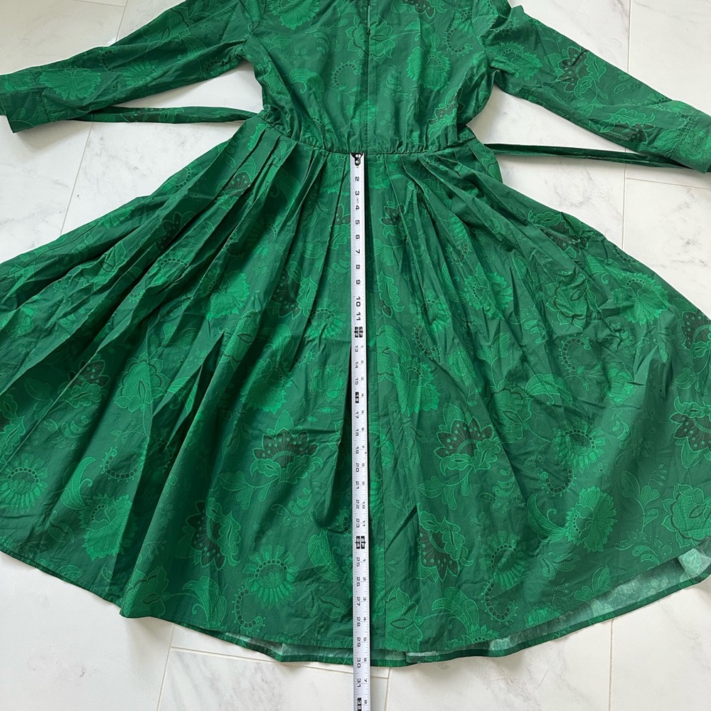 NEW WITH TAGS Tucker Allyson Dress - Emerald Legacy Lace - Picture 8 of 12